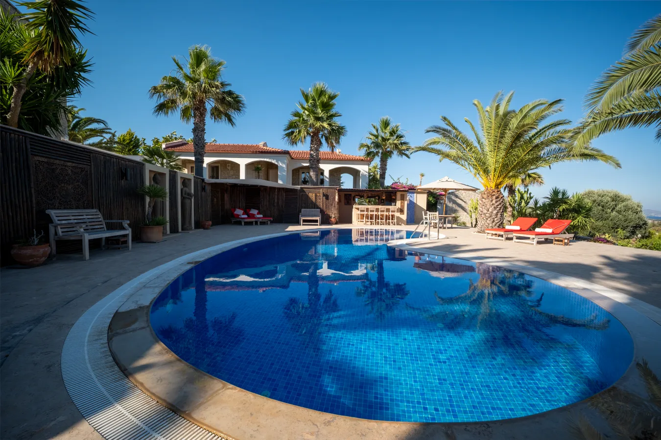 Historisches Herrenhaus im mediterranen Stil mit Hamam in Datça Reşadiye — Villa Buddha 59