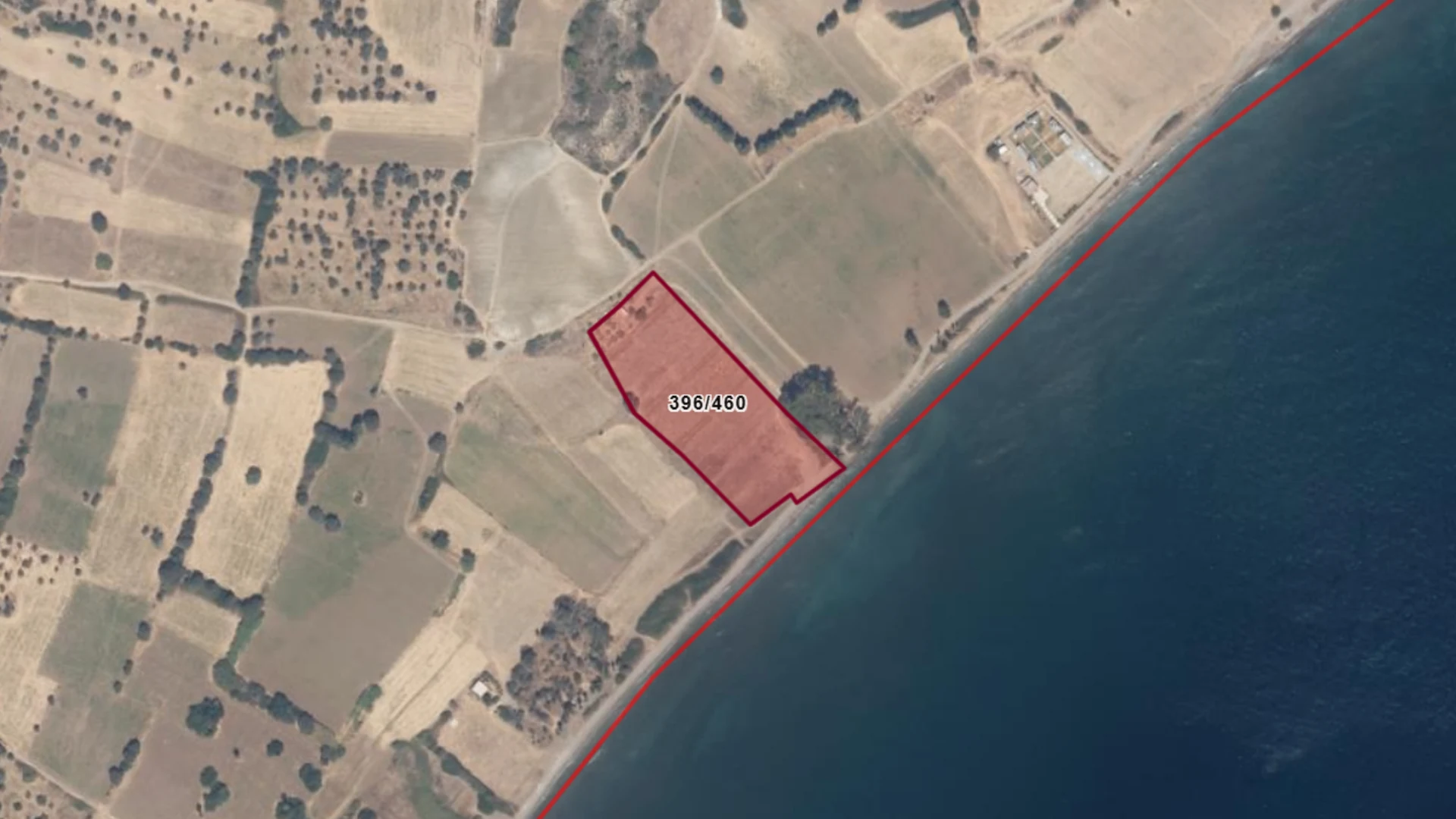 Datça Kızlan Denize Sıfır 11.783 m² 75 m Sahil Cepheli Tarla 1/2 Hisse 6