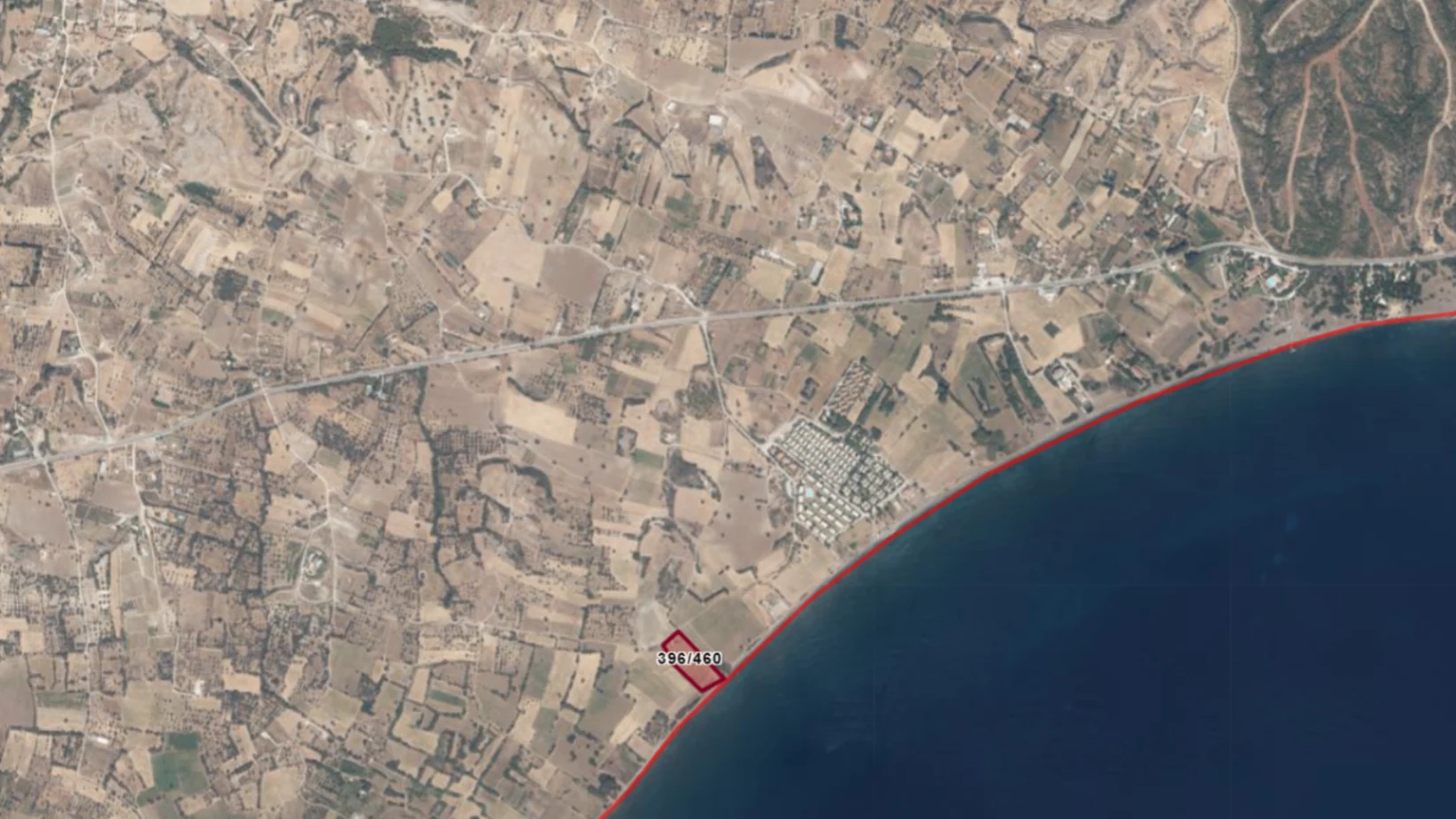 Datça Kızlan Denize Sıfır 11.783 m² 75 m Sahil Cepheli Tarla 1/2 Hisse 7