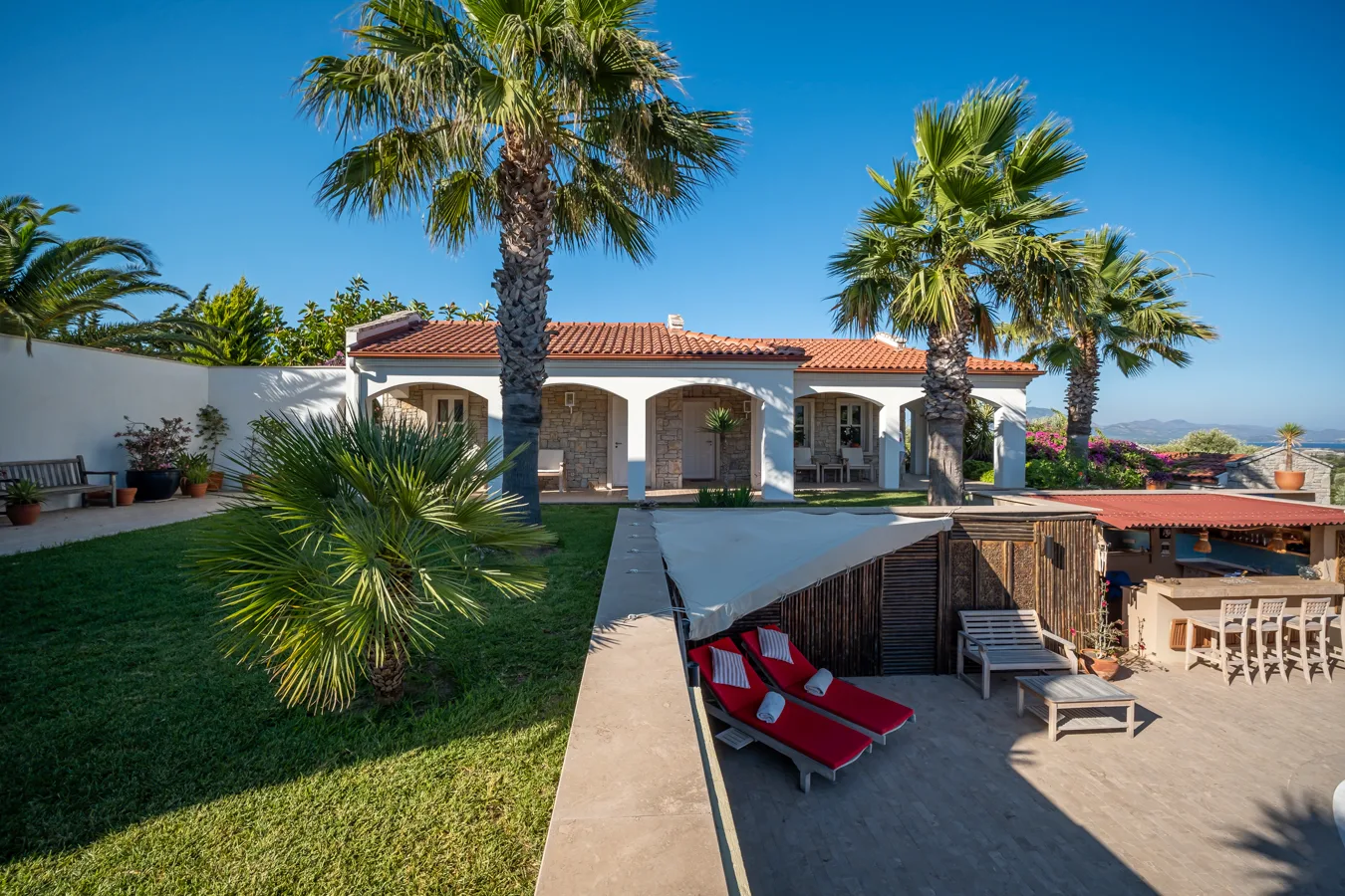 Historisches Herrenhaus im mediterranen Stil mit Hamam in Datça Reşadiye — Villa Buddha 57