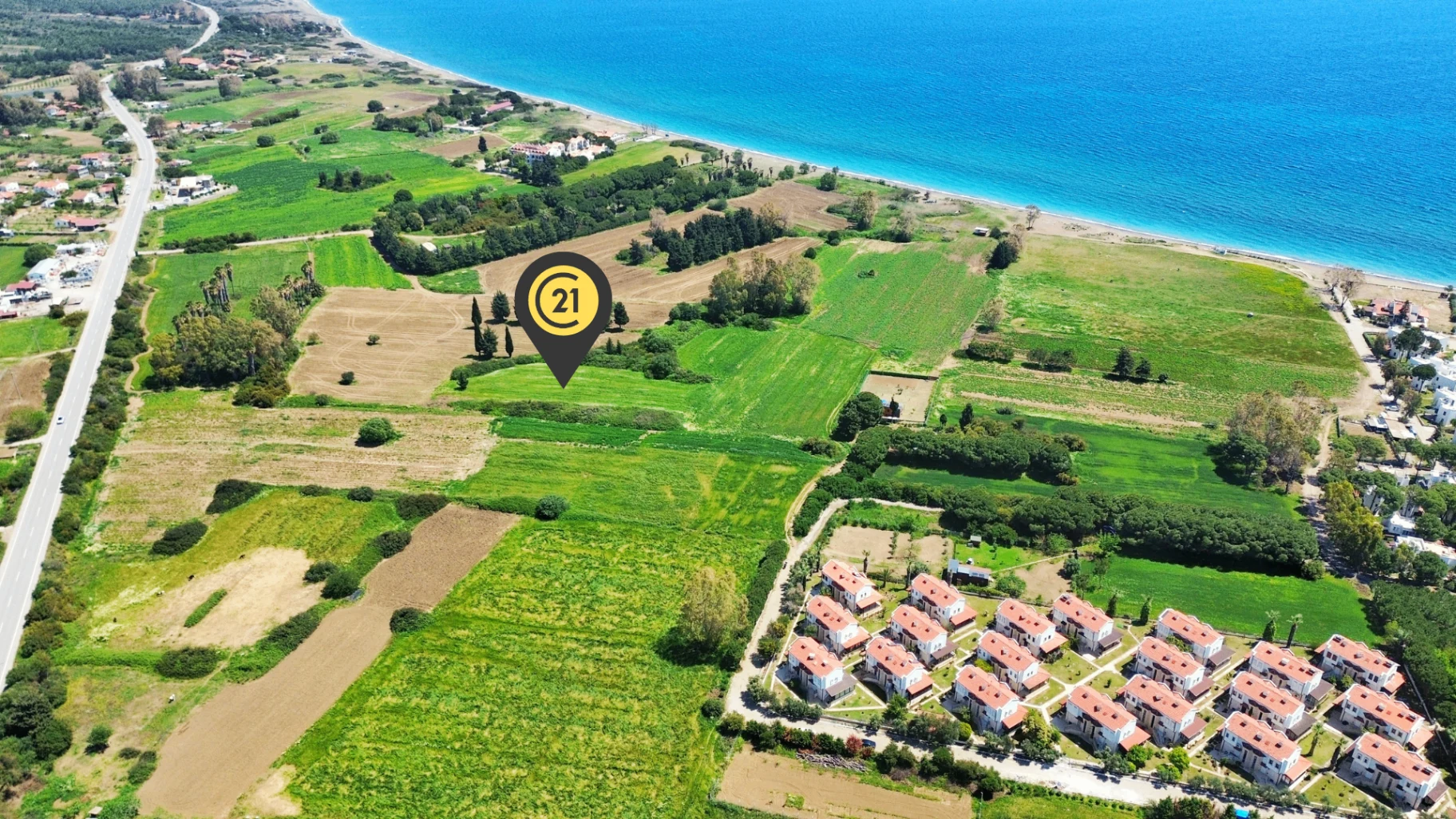 Datça Kızlan Altı'nda 4.161 m² Yatırımlık Tarla