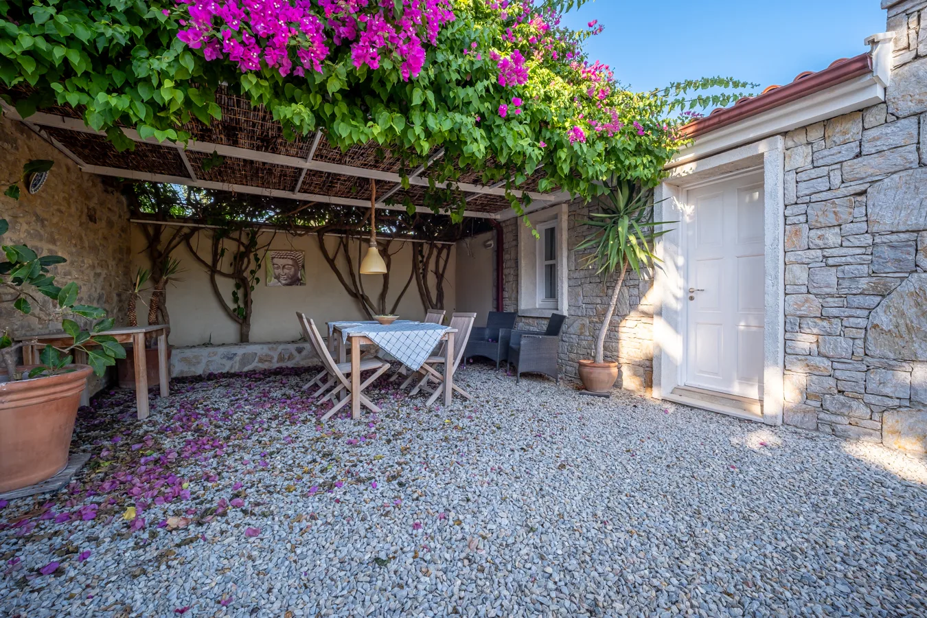Historisches Herrenhaus im mediterranen Stil mit Hamam in Datça Reşadiye — Villa Buddha 67