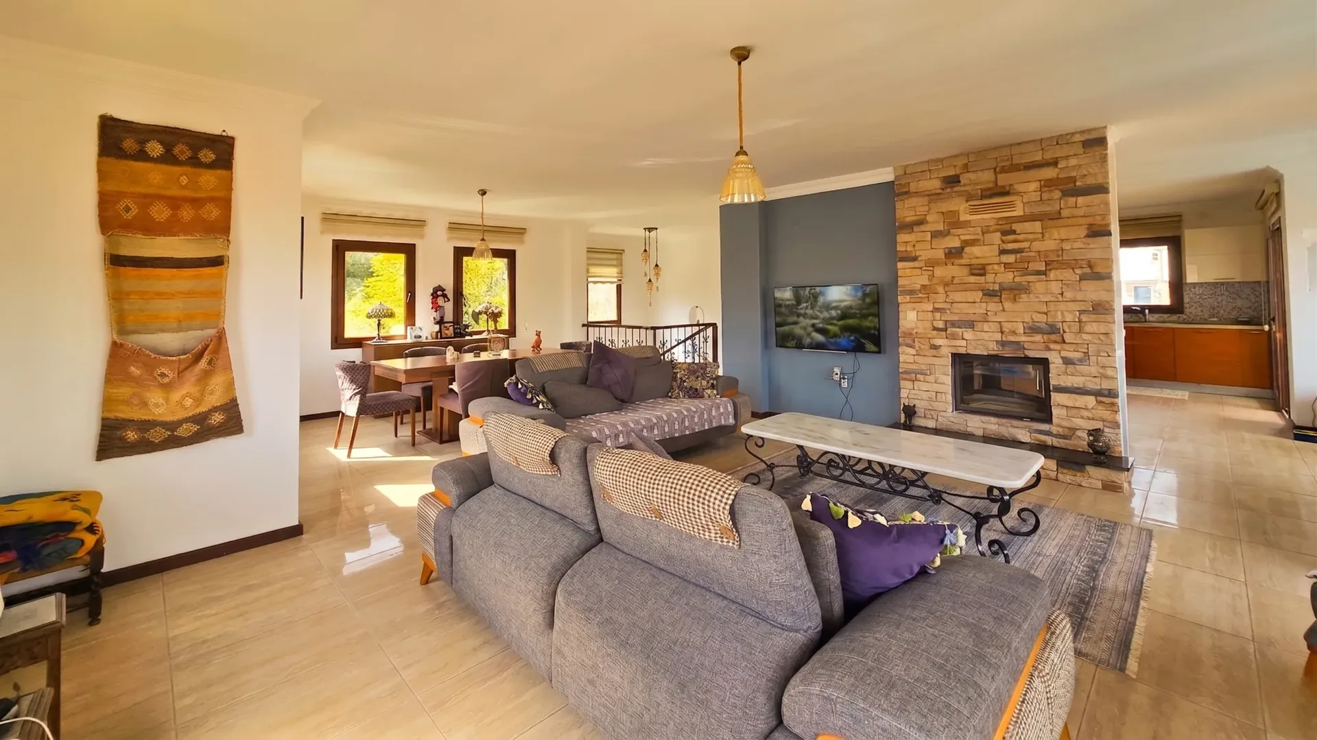 Datça'da 714 m² Arsa İçinde Havuzlu Tripleks Villa 8