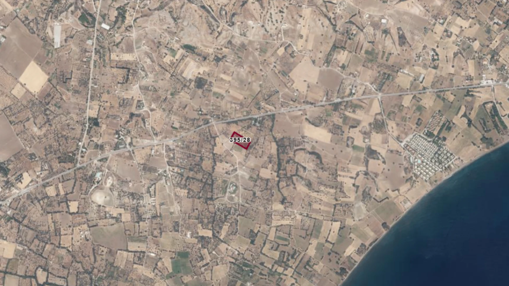 Datça Kızlan'da Ana Yola 85 m, 8.051 m² Tarla 1/2 Hisse 5